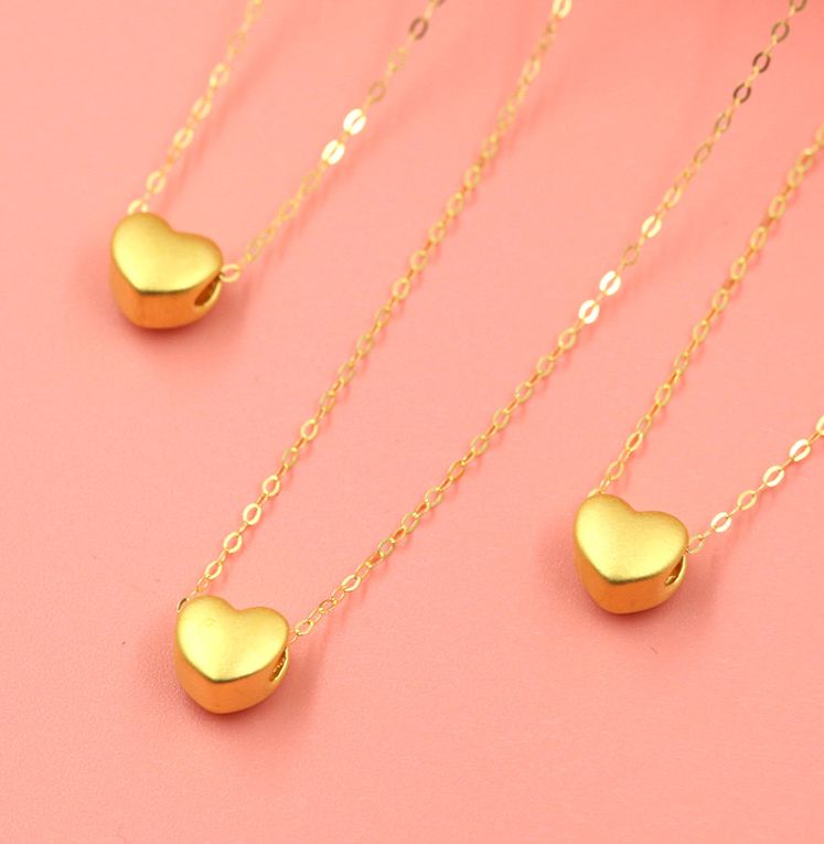 520走心礼物黄金吊坠,周大生黄金转运珠团购