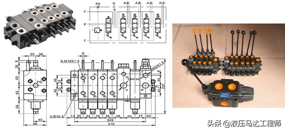液压阀职能符号图的详细说明,液压阀图形符号识别方法
