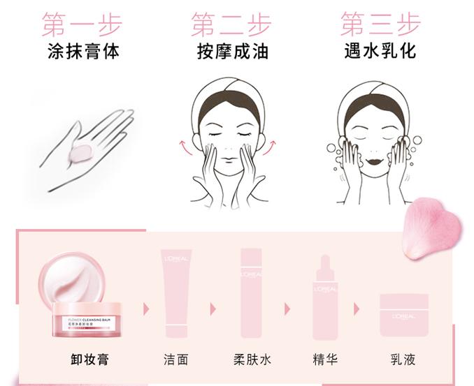 欧莱雅卸妆油和zero卸妆膏,欧莱雅花萃净柔卸妆膏100ml