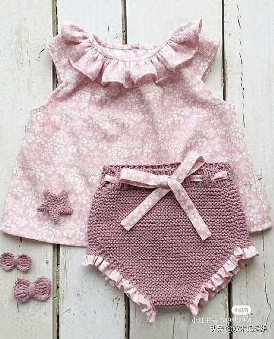 婴儿春季针织连体衣,针织衣女款儿童