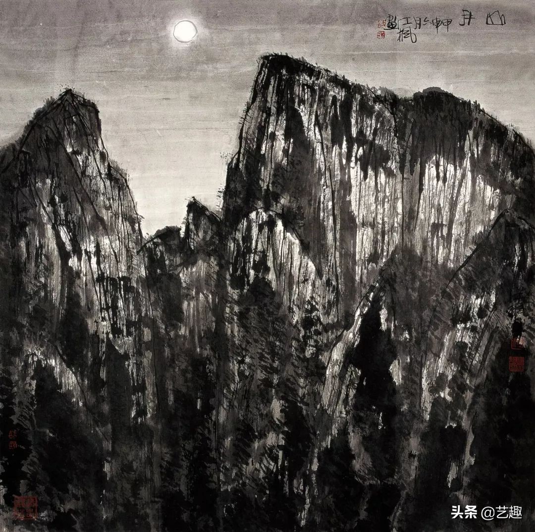 画家江枫作品,黄公望评价