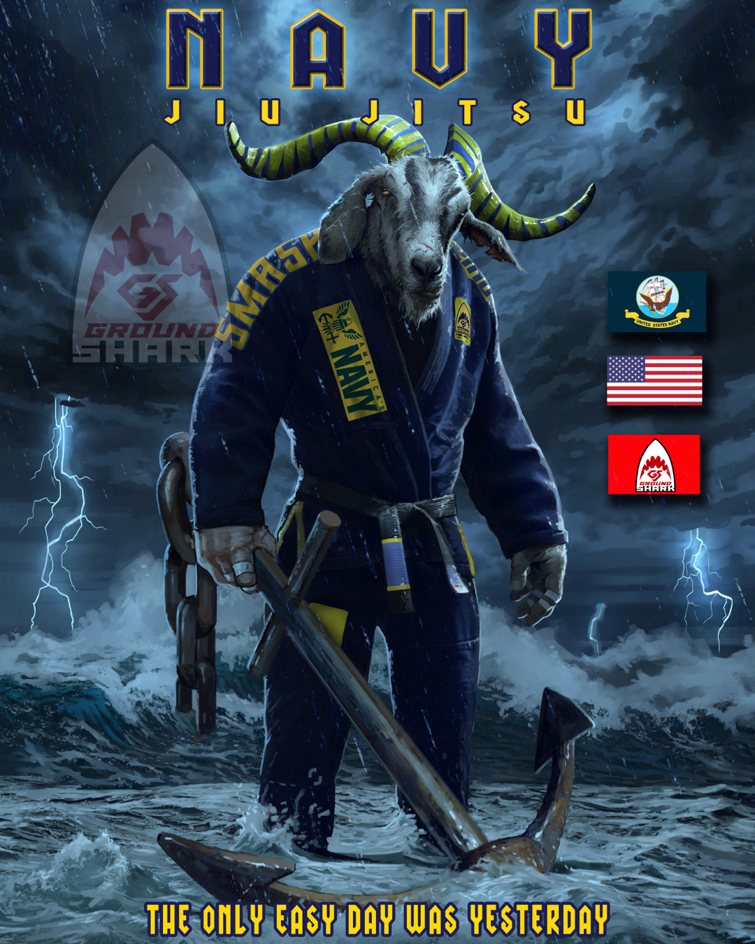 会巴西柔术的动物有多酷？让GroundShark（陆地鲨）告诉你