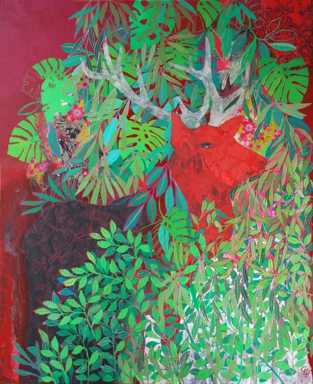 每日艺术抽象治愈,每日艺术家asuka