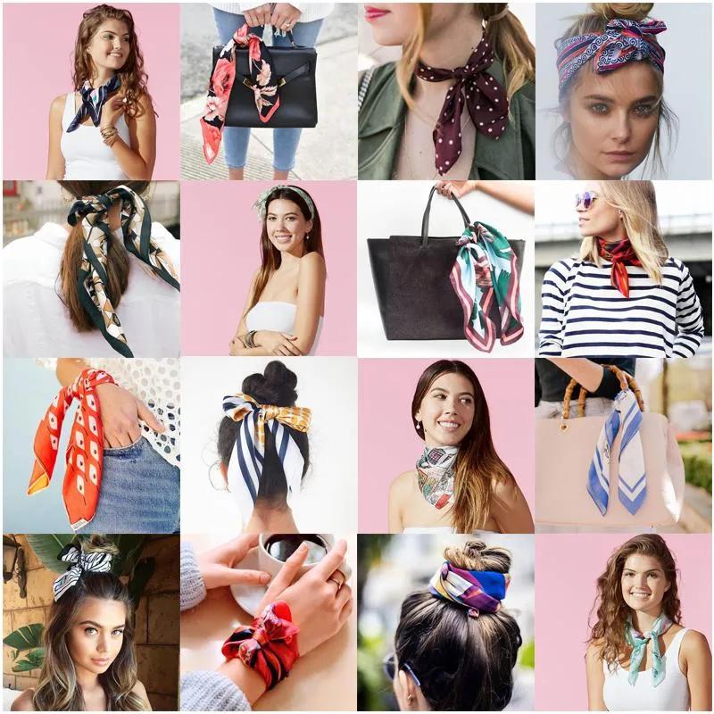 小方巾各种系法时尚,小方巾的10种最美系法配大衣