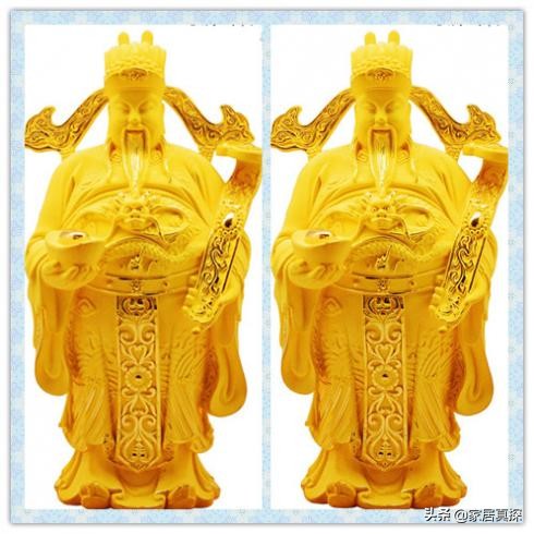 财神爷摆在客厅图片,财神爷摆多高才正确