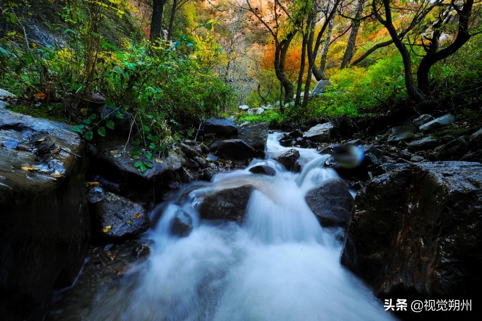 山阴自然风光蝴蝶谷图片,蝴蝶谷梦幻风景