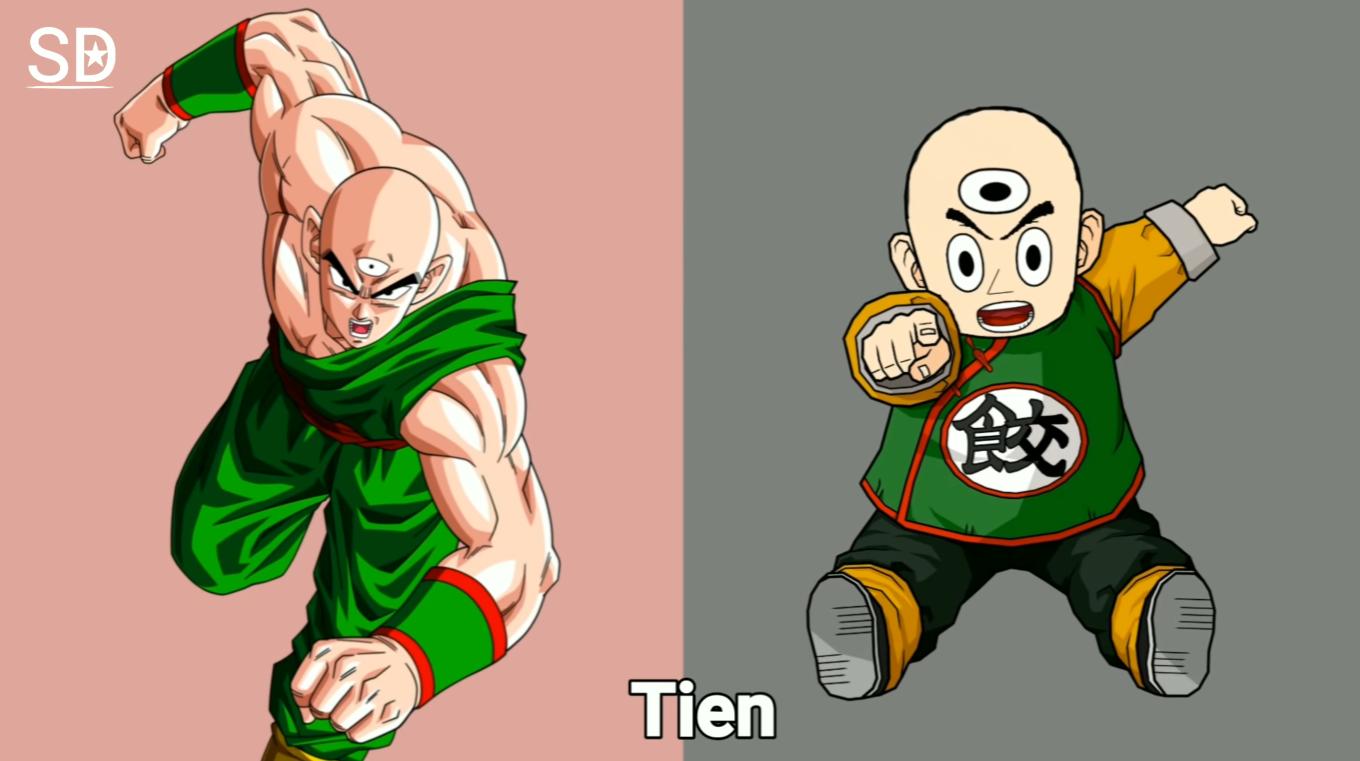 龙珠人物成年、童年对比图：萌娃悟空和悟饭！反派团个个是沙雕