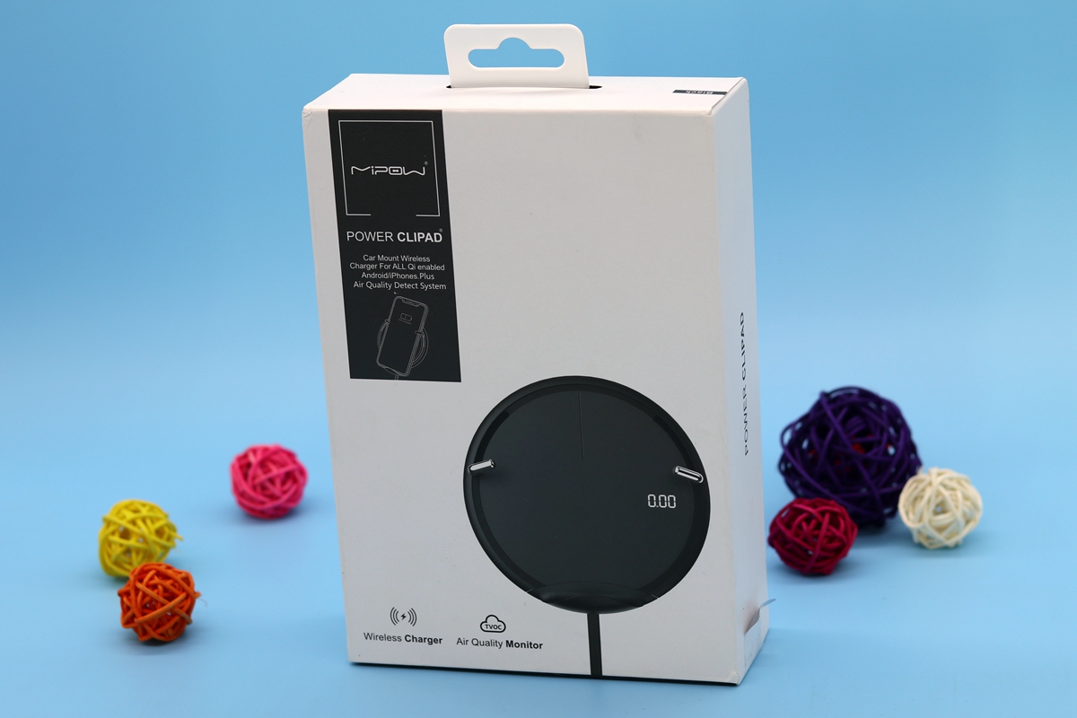 可以监测空气质量的车载快充，麦泡MIPOWPOWERCLIPAD评测