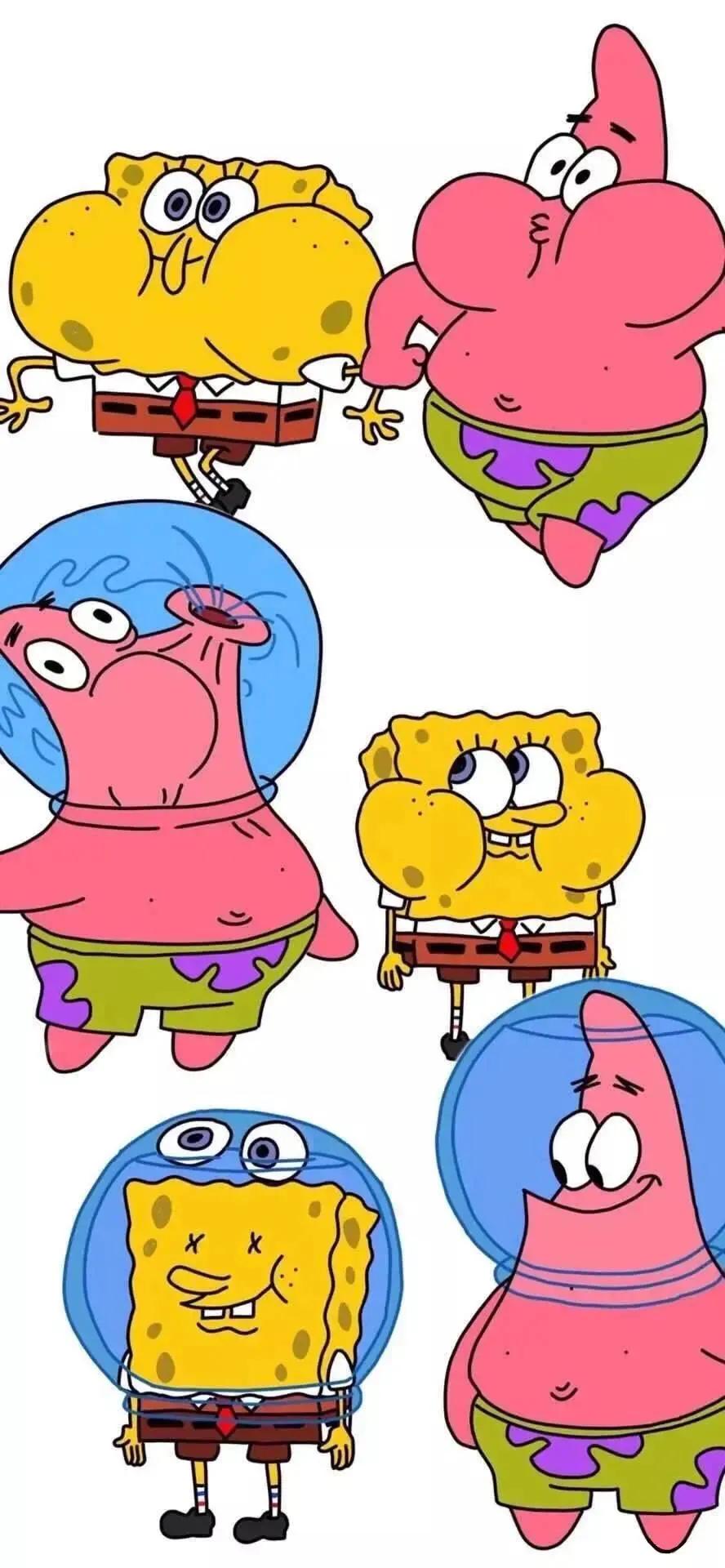 一些海绵宝宝的壁纸,海绵宝宝可以根据时间变化的壁纸