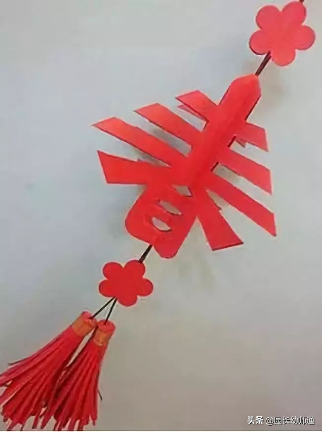 春节吊饰手工幼儿园,春节手工吊饰简单漂亮