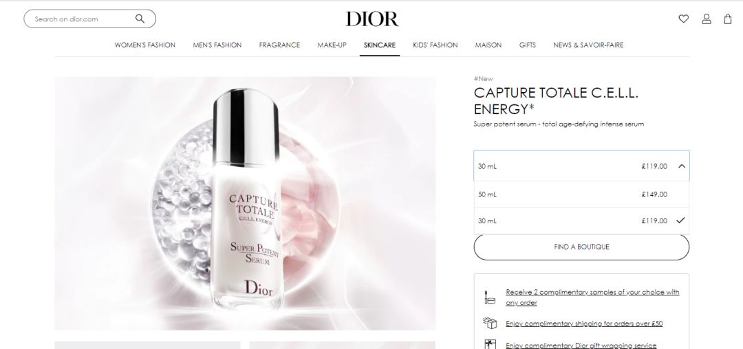 迪奥小a瓶系列好不好用,dior小a瓶精华