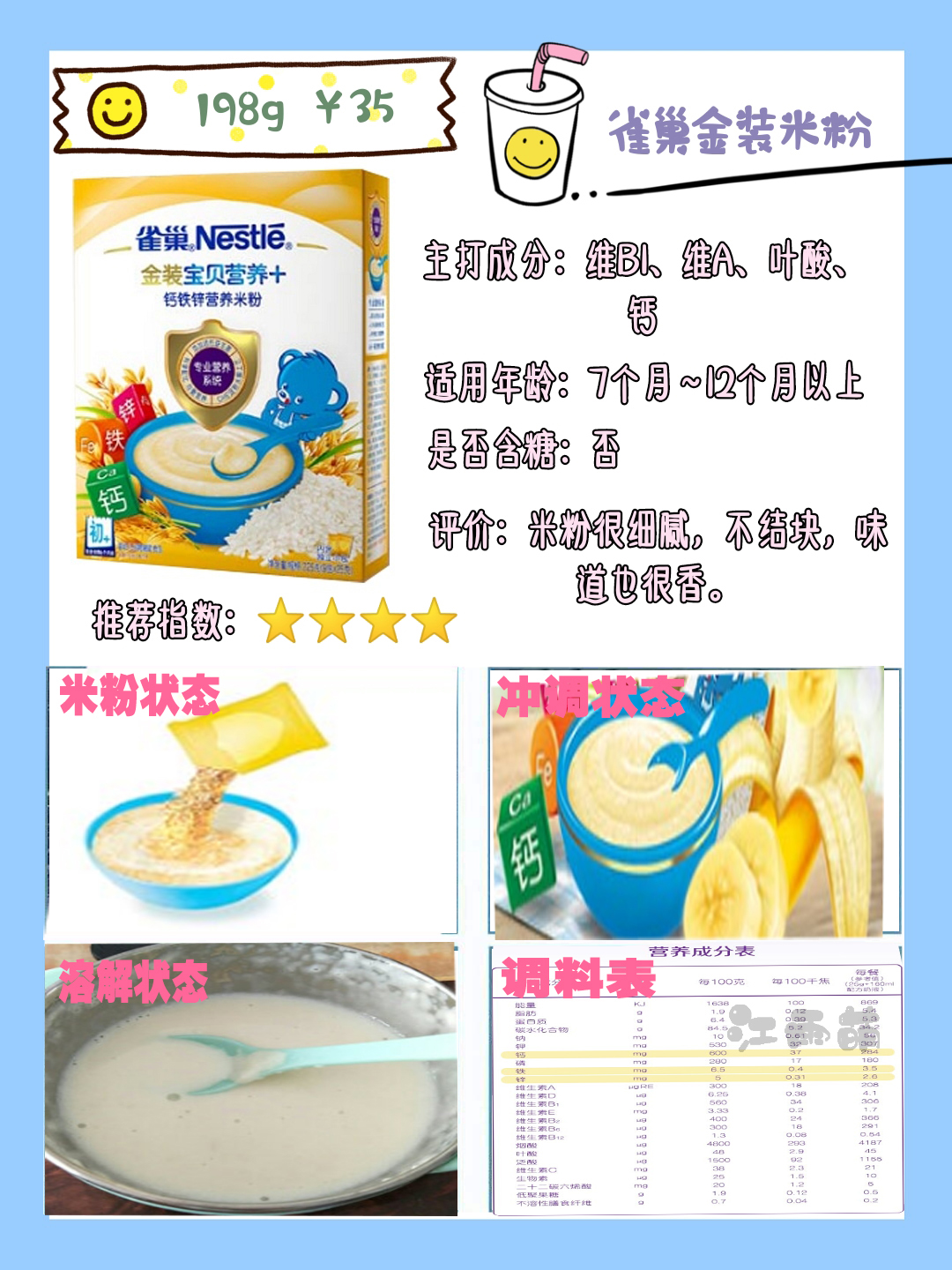 宝宝辅食第一口米粉怎么吃,宝宝第一口米粉怎么添加辅食