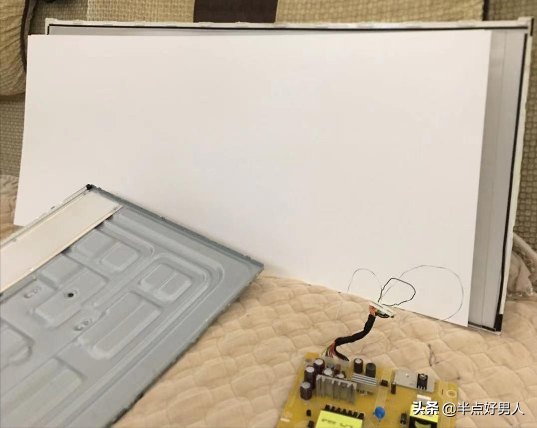 显示器改led灯条后不够亮,显示器屏幕改无影灯