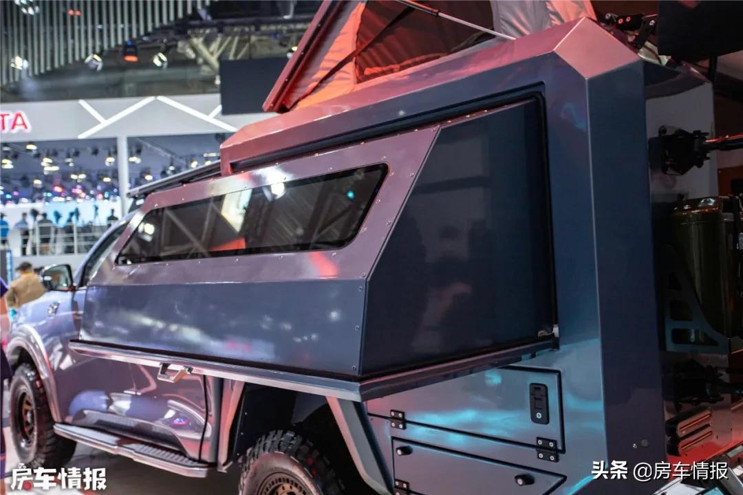 2022新款长城炮柴油版房车价格,最新款长城炮单排升顶房车