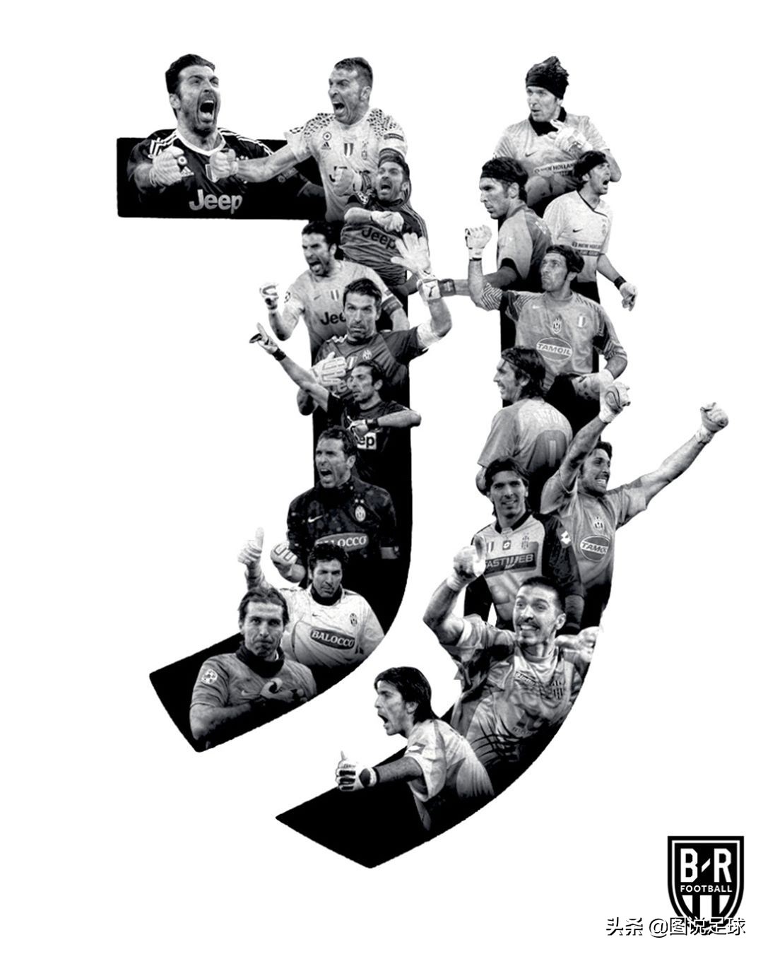 门神布冯回归球队,传奇门将布冯扑救完整版