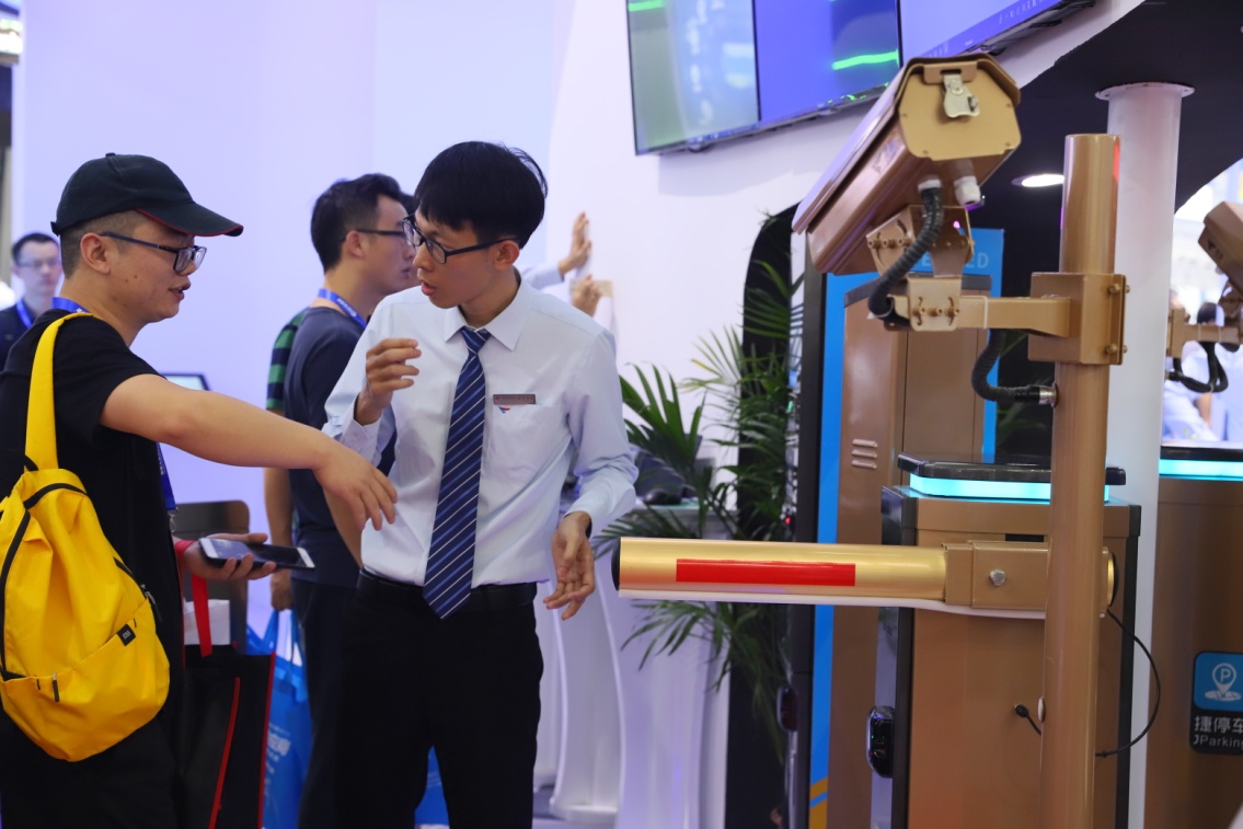 安博会展会现场,安博会高科技