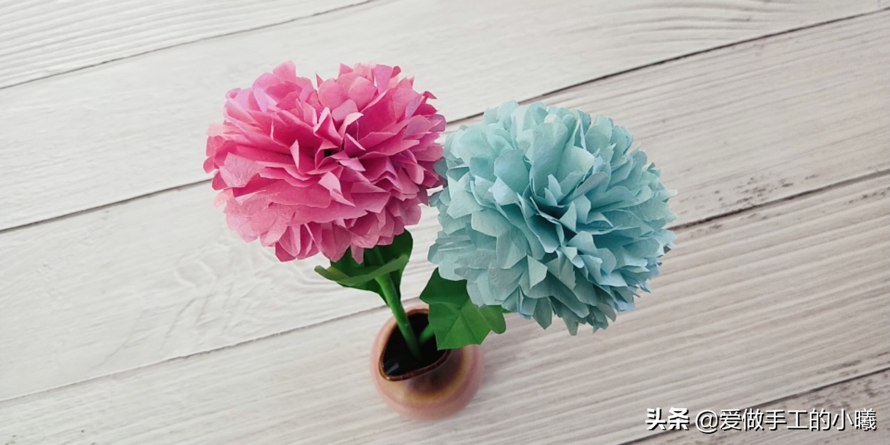 做手工绣球花的教程,最简单手工绣球花教程