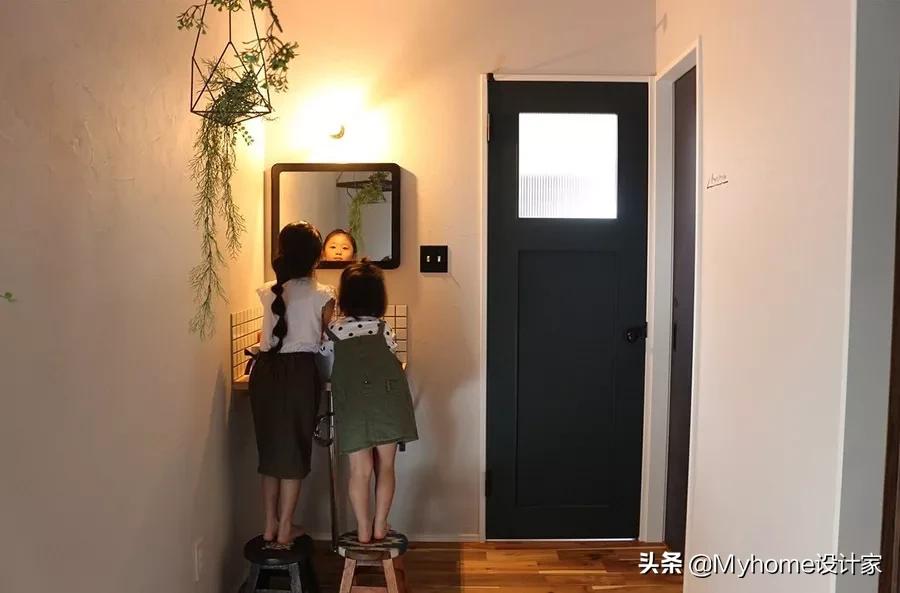 无玄关进门洗手间,入户玄关处怎么洗手