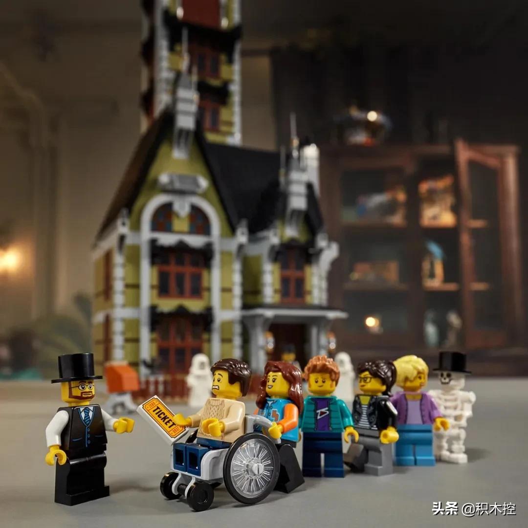 乐高鬼屋360度全景,乐高世界上最恐怖的鬼屋