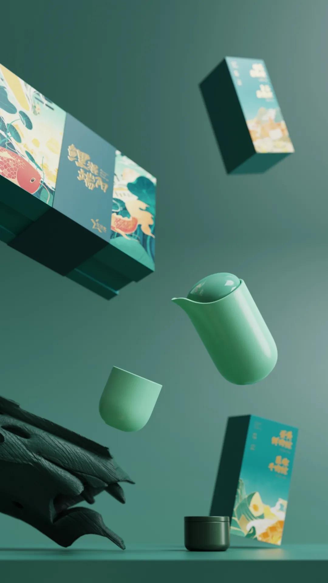 端午礼盒设计很好,端午礼盒包装设计