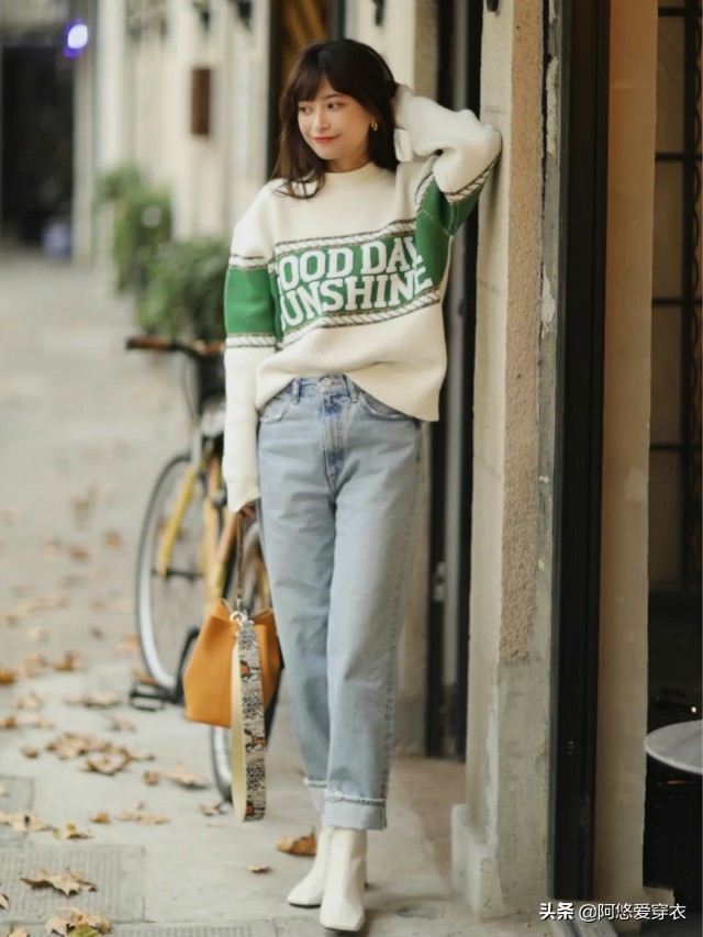 超级显瘦的长筒靴穿搭,2020最火黑色靴子怎么搭配衣服