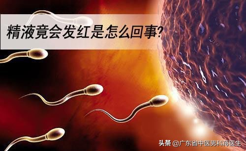 精子带血什么原因造成的,精子带血是怎么回事挂什么科