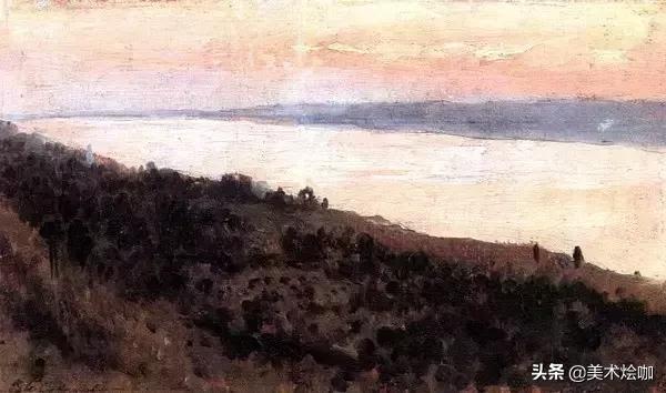 俄国画家列维坦的风景画,俄国画家伊萨克列维坦