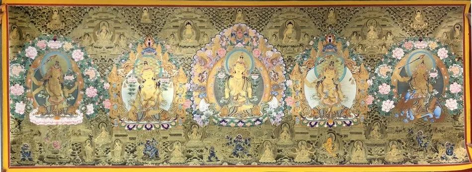 尼泊尔手绘唐卡和西藏唐卡区别,尼泊尔唐卡和藏区唐卡的价格