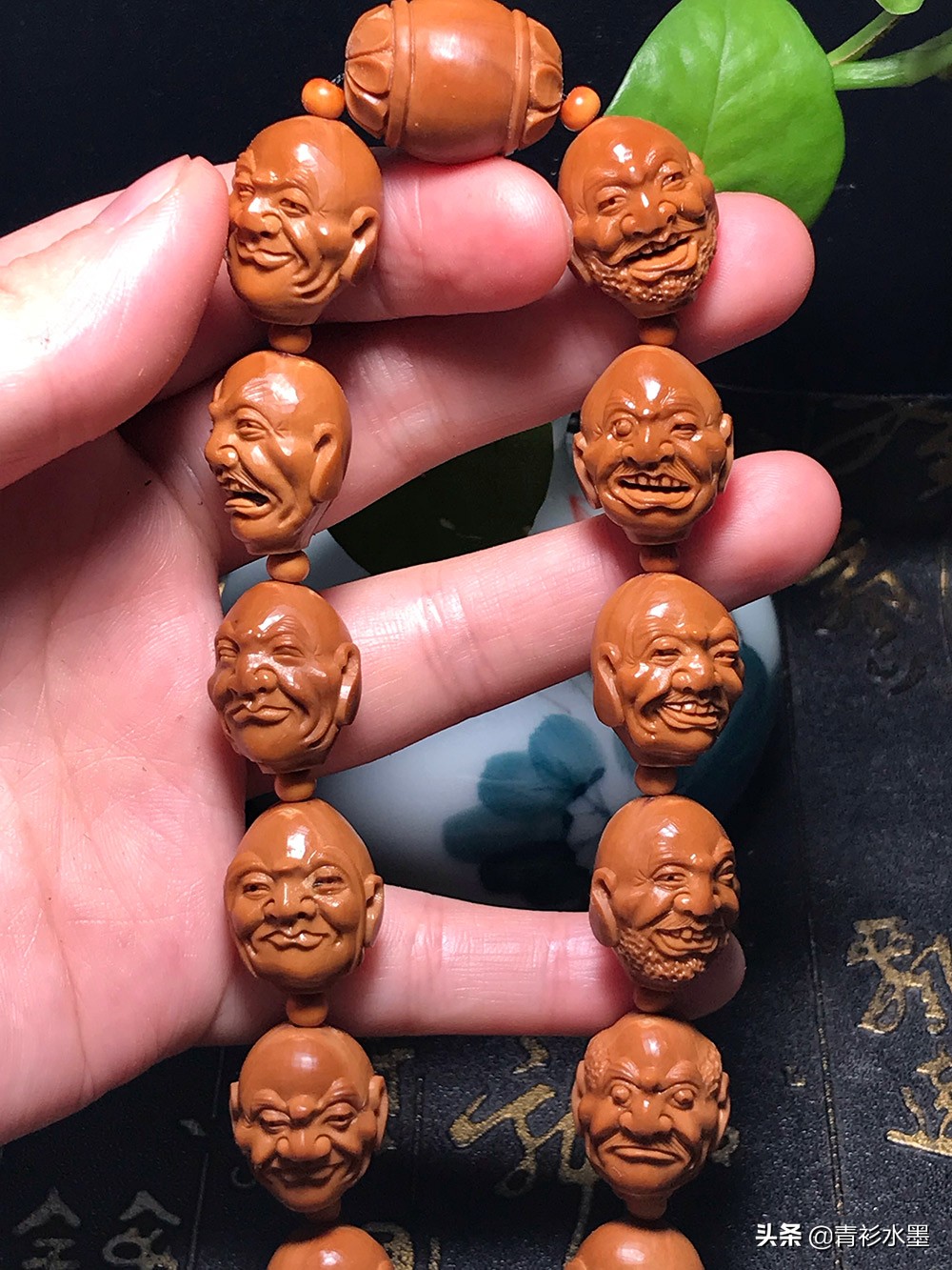 橄榄核适合初学者的核雕图案,橄榄核雕价值