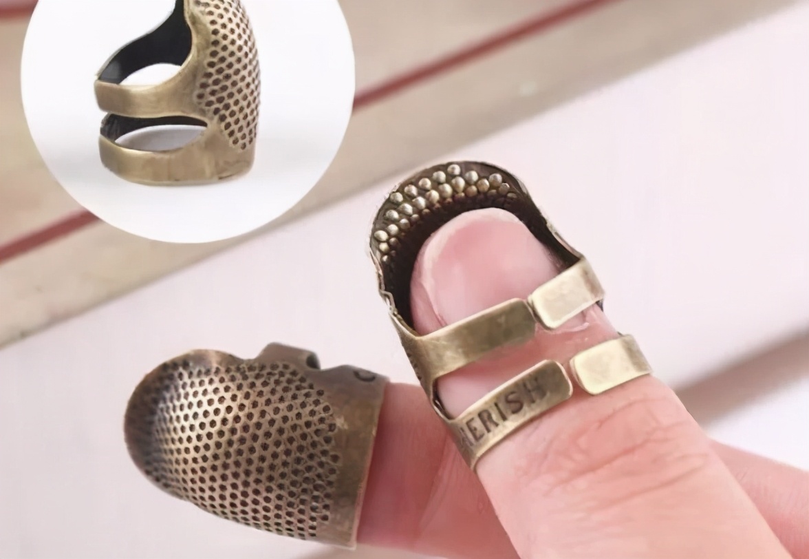 慈母手中线游子身上衣,顶针老物件