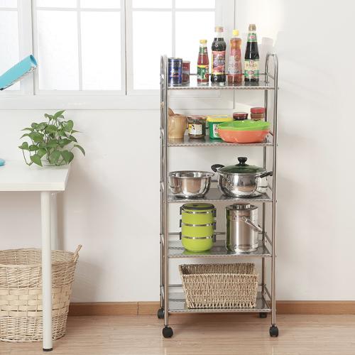 厨房储物架多层置物架,置物架让厨房焕然一新