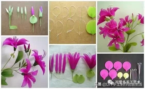 把彩色的*袜丝**套在铁圈上，最后竟然变得这么美（附教程）