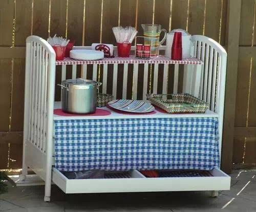 宝宝床中床闲置怎么改造,宝宝床改造收纳方法