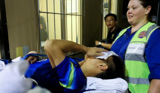 曾诚受伤亚冠,打破队史纪录曾诚仍有望赶上亚冠