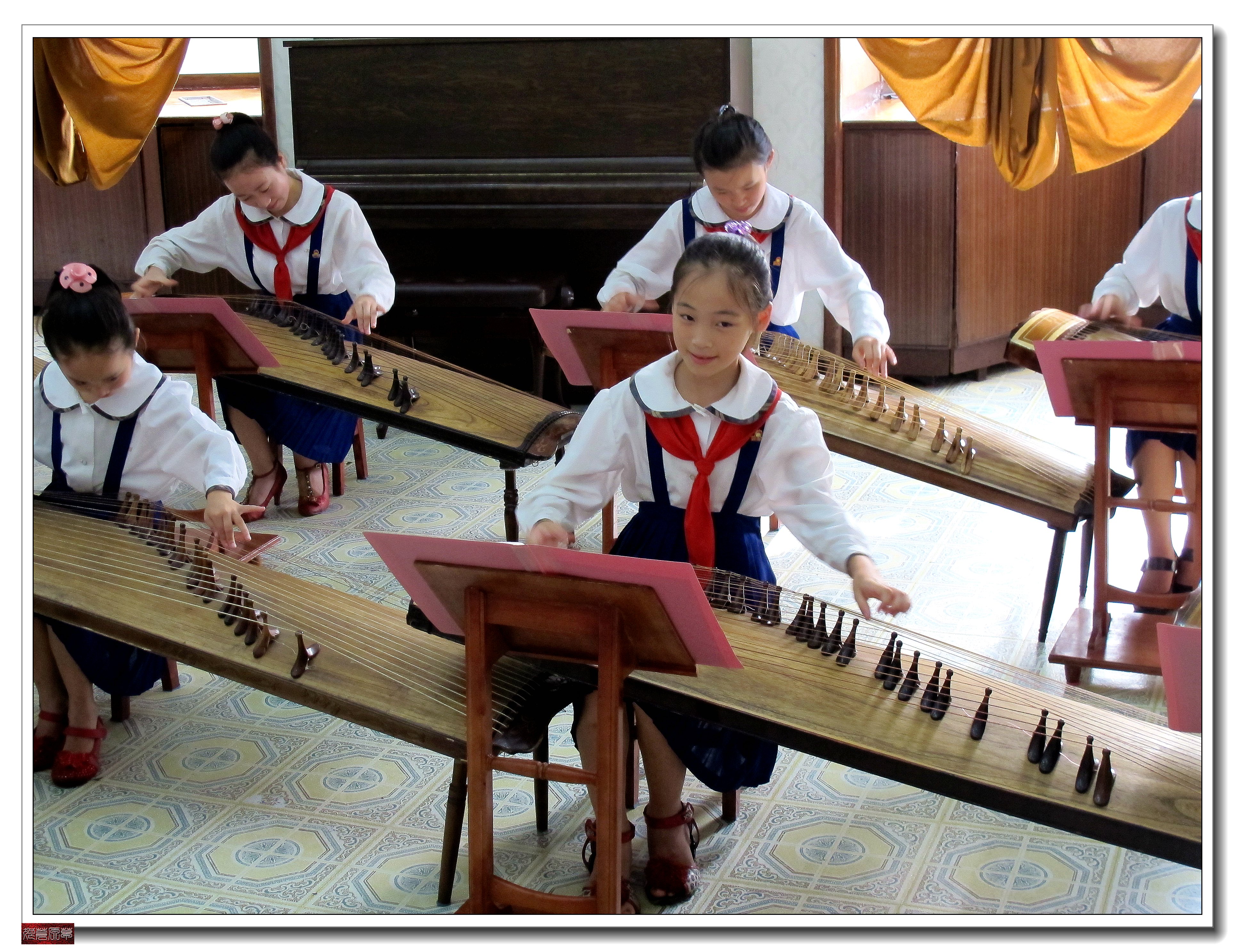 走进神秘国度纪录片,十年前朝鲜万景台少年宫视频
