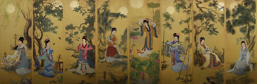 苏先生读诗100篇,秦淮八艳诗词与简介