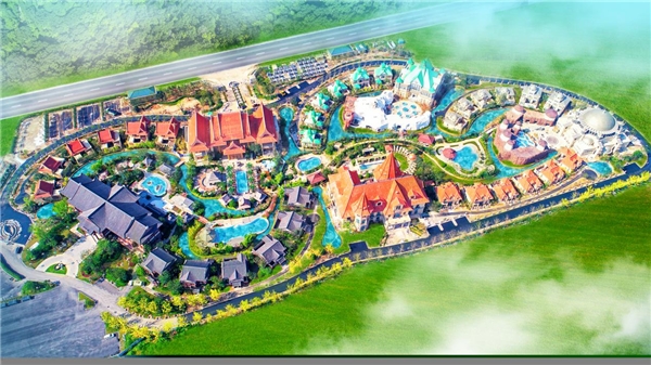 恒大海上威尼斯五国风情温泉小镇五馆升级，全面开放