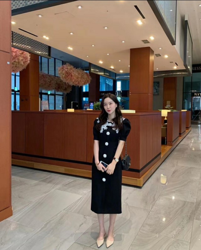 韩版小众设计感女裙,小众连衣裙夏季仙女裙