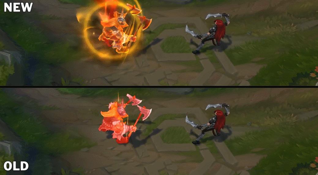 lol奥拉夫皮肤手感排行手游,lol奥拉夫冰河时代皮肤有特效吗