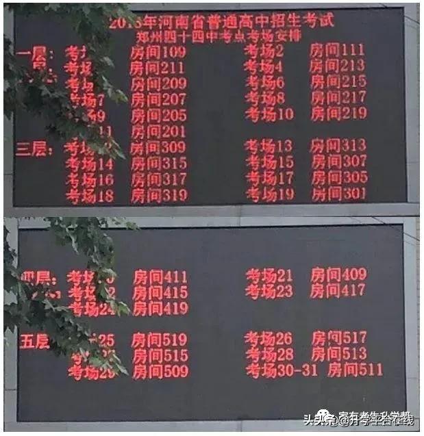 郑州2022年中招考试考点分布,郑州市2020年中招考点分布