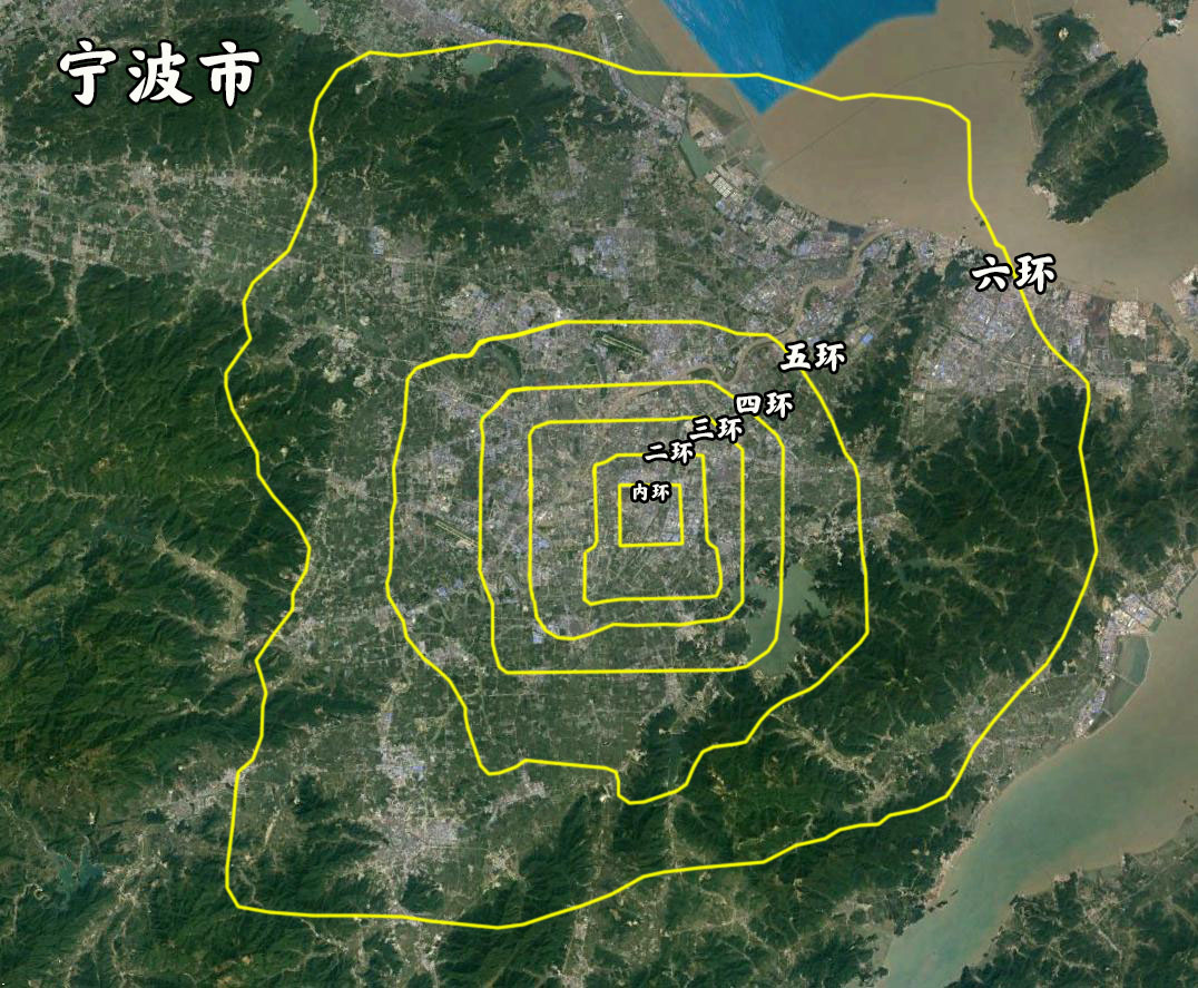 同比例面积城市对比,北京五环图对比各大城市