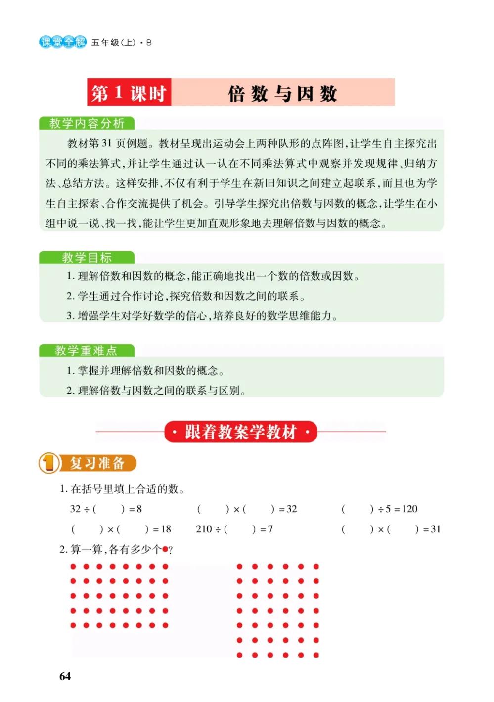 五年级上数学倍数与因数讲解视频,五年级因数倍数易错题100题及答案