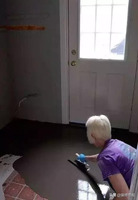 水泥高强度自流平,网红水泥漆地面