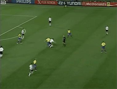 颠覆时期的罗纳尔多10大进球,唯一的球王罗纳尔多