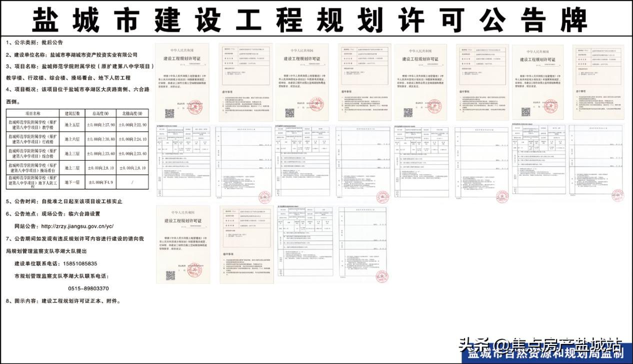 盐城新增学校,盐城市重点教育新闻
