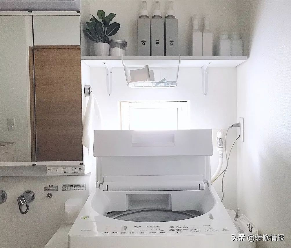 日本洗衣间收纳方法,日本全职主妇收纳技巧