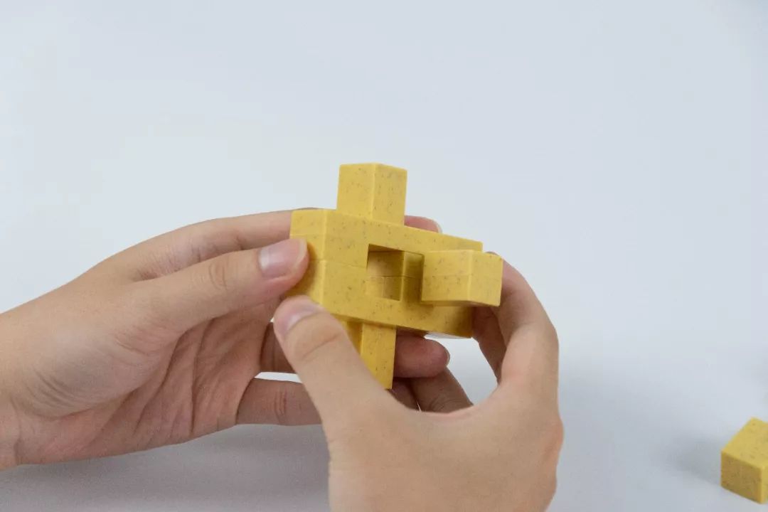 孔明锁六根锁的拼装方法,孔明锁圆形6根拼装法