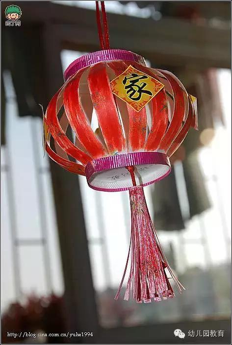 废物利用灯笼的做法小学生,手工灯笼废物利用教程