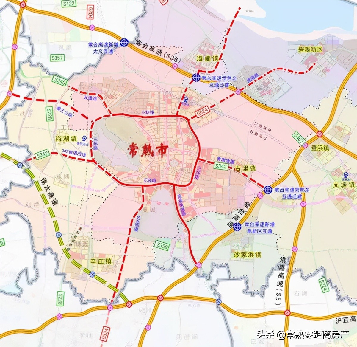 常熟第六条高架最新消息,常熟高架公路规划图