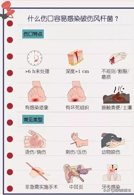 伤口碰到鸡屎会感染破伤风吗,刀割的伤口会感染破伤风吗